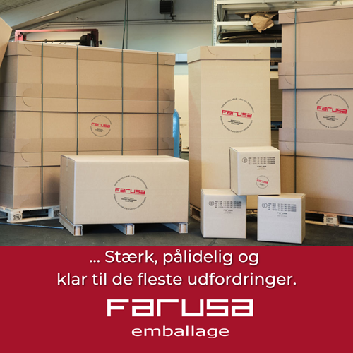 FARUSA emballage, HD-pap, robust, pålidelig og bæredygtig